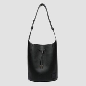 Black Novelist Vegan Bucket Tote Bag